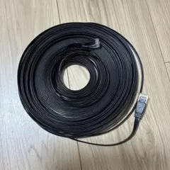 エレコム 15mフラット LANケーブル LD-GF/BK15 CAT6