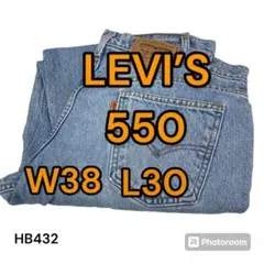 HB432 LEVI'S 550 W38 L30 刻印689 デニム パンツ