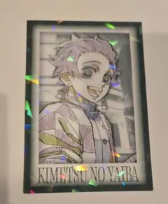 鬼滅の刃　ダイニング　ランダム原画グリッターブロマイド　竈門炭治郎