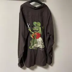 WACKOMARIA RAT FINK×TIM LEHI 50'S SHIRT