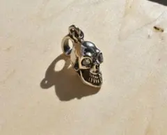 シルバー 925 ドクロ ペンダントトップ
