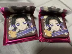 鬼滅の刃 胡蝶しのぶ　バレンタイン缶バッジ 2個セット