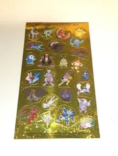 【希少】セブンポケモンスタンプラリー2010年 シール