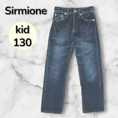 美品✨【Sirmione】 しまむら キッズ デニム 130 ウエスト調整ゴム有