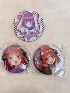 五等分の花嫁 中野二乃 缶バッジ