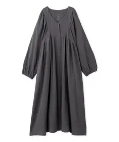 【ニ回着用】ジェラートピケ　マタニティガーゼワンピース