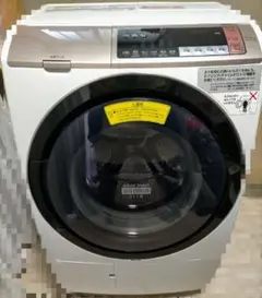 格安【2月最終週発送限定】HITACHI BD-SV110B ドラム式洗濯機 葛飾区にて日立：ドラム式洗濯機：BD-SV110Fの分解クリーニング