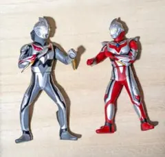 ウルトラマンネクサス　ミニソフビ　2点セット売り