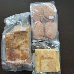 アップルパイ＆ダックワーズストロベリー＆扇型バームクーヘンのサムネイル