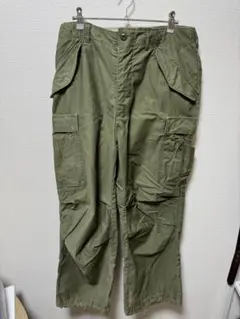 70s us army m-65 カーゴパンツ s-s（ウエストお直し済） S-S】U.S.Army M-65 Field Trousers Aluminum Zipper 