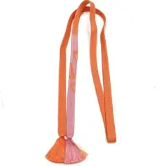 【新品未使用】帯締め　サーモンピンク&桜色