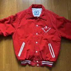 Remnoc 赤 コーデュロイ スタジャン Mサイズ