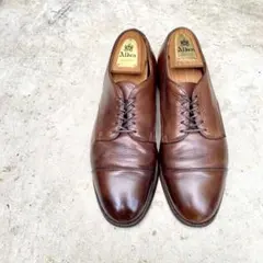 まこ様Alden9572F★サイズ10D★ブラウン★ストレートチップのサムネイル