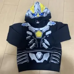 ウルトラマン トライガロン パーカー 110cm ブラック キッズ トレーナー