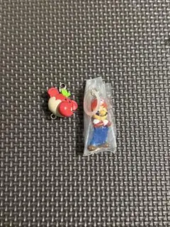 スーパーマリオ めじるしアクセサリー ガチャガチャキーホルダー
