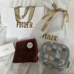 FEILER ポーチとハンカチセット