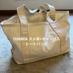 TEMBEAテンベア☆バケットトートバック クリア×ラメ - メルカリ