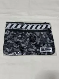 非売品 EXILE TRIBE FAMILY 継続特典 迷彩柄ポーチ