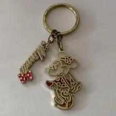 ディズニーリゾート　ミニーマウス　キーホルダー
