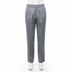 【匿名配送／未使用に近い／美品】レディース　パンツ　11号　グレーのサムネイル