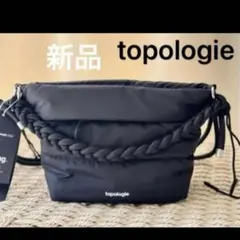 topologie Besace ショルダー ハンドバッグ2way black - メルカリ