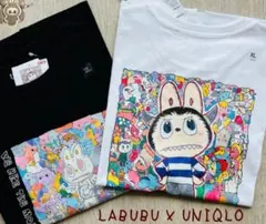 最終値下げ→LABUBU x UNIQLO Tシャツ 2枚セット XL