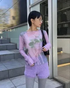 poppy】花柄シアートップス 【完売品】 - メルカリ