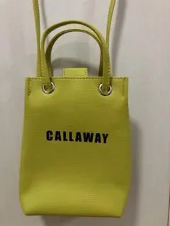 【未使用】Callaway キャロウェイ　バック　 ミニショルダー