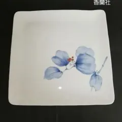 【未使用】　◆ 香蘭社 ◆　山帰来 　　　　　　　　角大皿　26.5cmのサムネイル