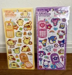 平成はっぴーフォン　サンリオキャラクターズ　ポムポムプリン　2枚セット