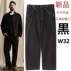 新品タグ付正規店購入ショットSCHOTTオールドヒッコリーデニム黒W32ブラックのサムネイル