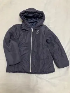 子供服 アウター 中綿 ジャケット ネイビー 100 女の子