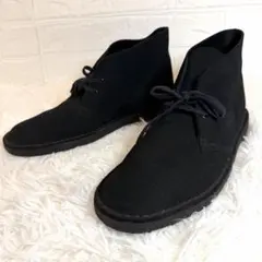 【clarks 】デザートブーツ スエード　クラークス　US8.5 黒