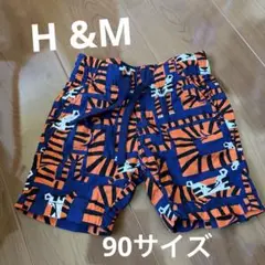H &M ハーフパンツ　90サイズ アニマル柄
