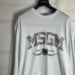 AZUL BY MOUSSY ✖️ MSGM ロングスリーブtシャツ XSのサムネイル