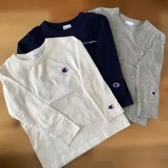 CHAMPION キッズ　ロンT 110cm 3枚セット