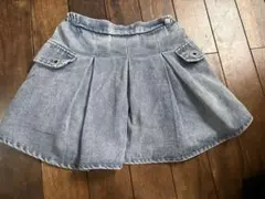 デニムスカート　キュロット　130センチ