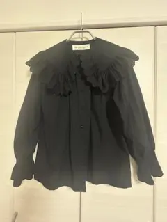 専用です❗️THE SHINZONフリル付き黒長袖シャツ 2026年最新】shinzone ブラウス フリルの人気アイテム - メルカリ