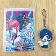 チェンソーマン　ナツコミ　特製ダブルステッカー　キーホルダー　姫野
