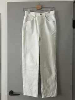 GU ハイライズストレートジーンズS