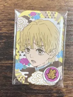 鬼滅の刃 缶バッジ 【我妻善逸】