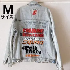 zara デニム ジージャン Gジャン メンズ Mサイズ デニムジャケット 古着