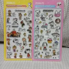 キャラクターシール 硬いシール 3Dシール 2枚セット