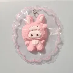 ピンクうさぎ スクイーズ 捏捏