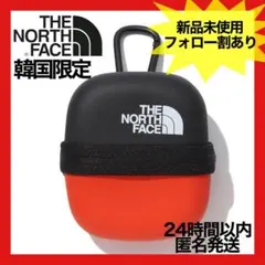 希少色　韓国限定　ノースフェイス　新作　モールドポーチ　コインケース　カラビナ付
