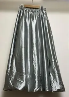 新品　サテンバルーンロングスカート　Mサイズ　GRL 美品