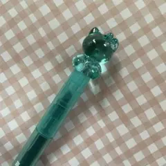 キティ　1999 マスコットつき　マーカー　グリーン　暗記チェッカー