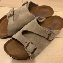 美品】BIRKENSTOCK Zurich Suede 39 オフホワイト - メルカリ