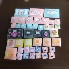 ぽ*。様 (正視品)ハローキティ他キャラクターシールセット