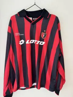 【L】SFC LOTTO GAME SHIRTS1 （RED X BLACK）